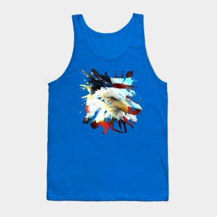 America Splash Paint Tank Top